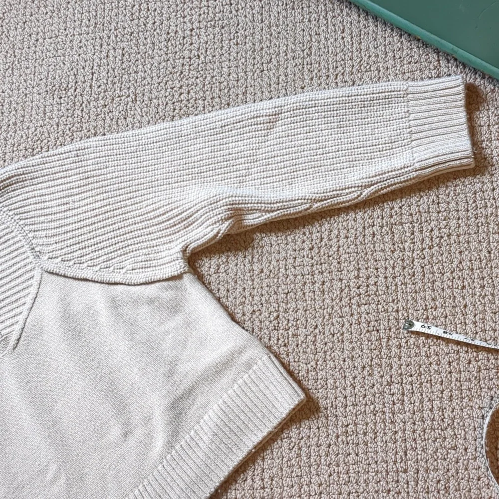 ba&sh Cream V-Neck Sweater - Picture 4 of 6